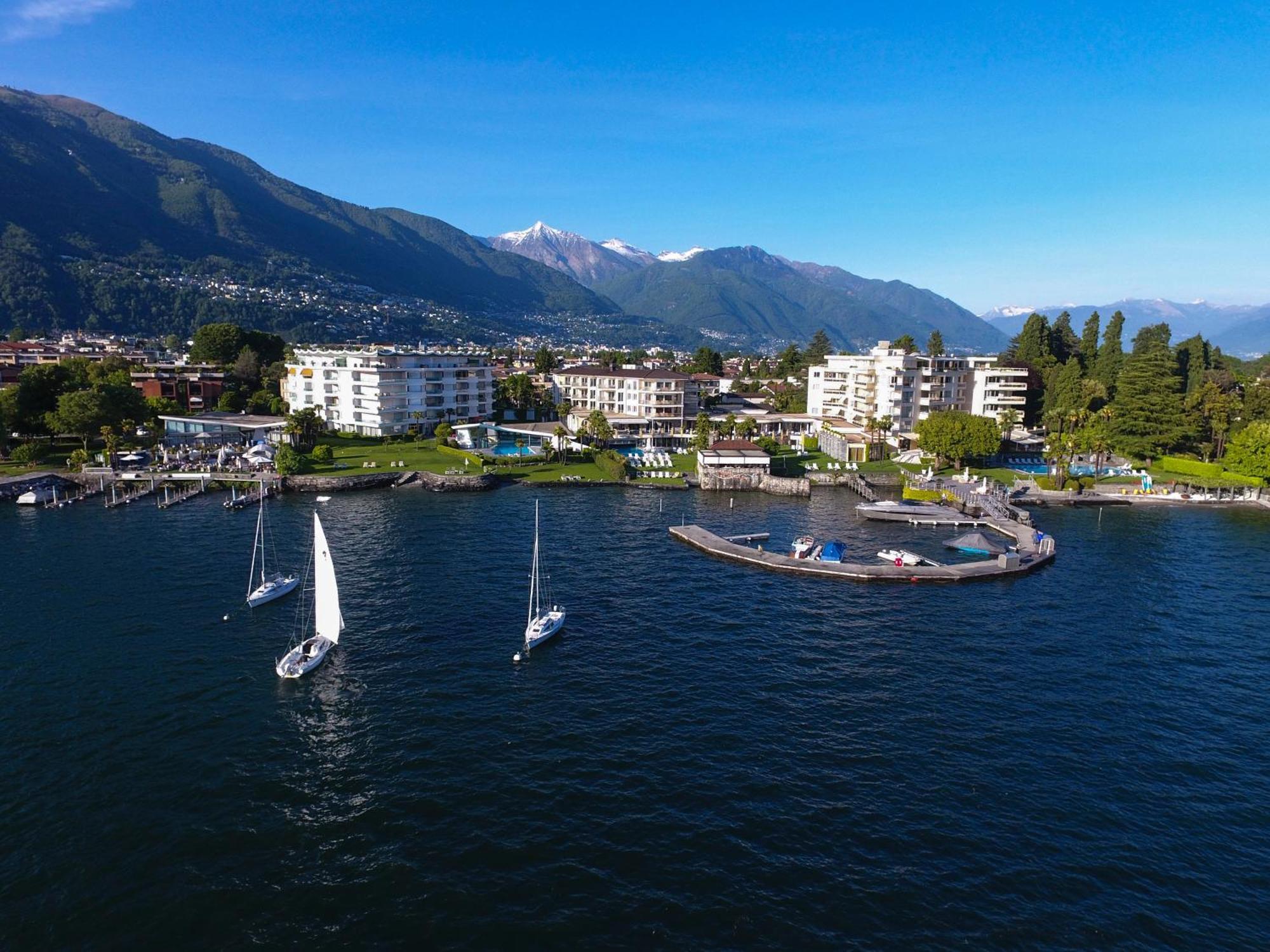 Eden Roc Marina Hotel Ascona Exterior foto